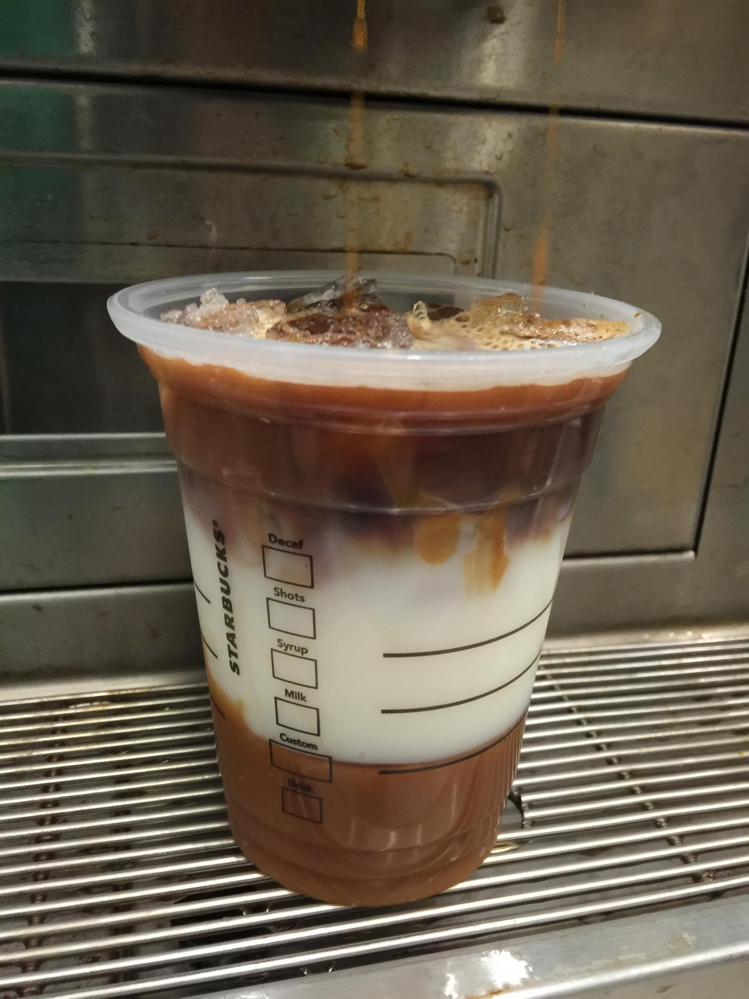 Making Caramel Macchiato In Machang Bubuk City