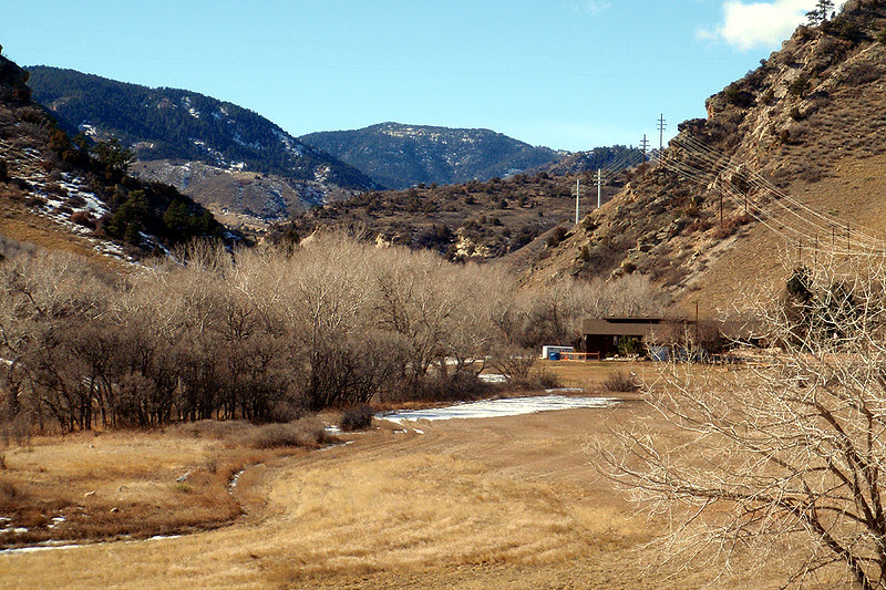 The portal to Deer Creek Canyon.