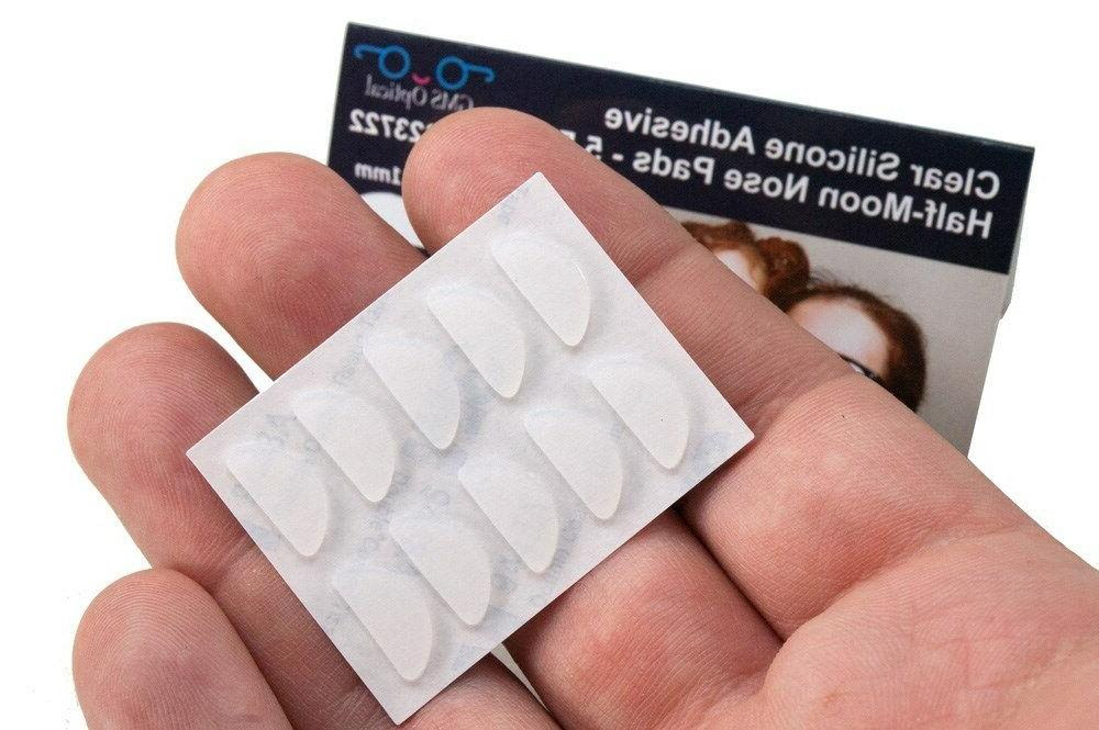 GMS Optical 3M Adhesive Silicone Nose Pads