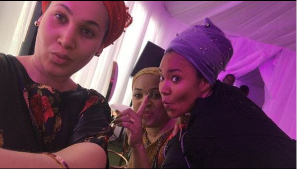 Adaeze Yobo, Anna Banner and Caroline Danjuma attend MFM?s ?7 hours of praise