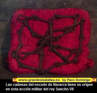 las cadenas de las navas de Tolosa, Navarra