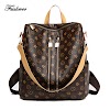 De lujo de la famosa marca de diseñador para mujeres Mochila de cuero
de la PU Casual mujer hombros bolsa adolescente bolsa de la Escuela de
moda Mochila femenina