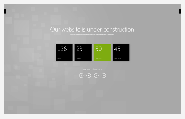 2012 - Metro Style Responsive Template - 7