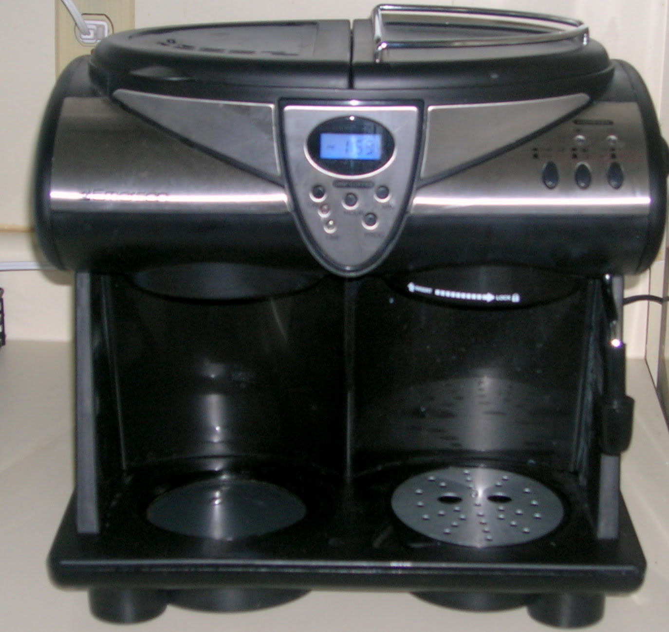 Coffee Coffee Espresso  Machine Clock coffee Alarm with  alarm maker Machine clock