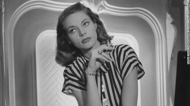 Actress <a href='http://ift.tt/ViDbct'>Lauren Bacall</a>, the husky-voiced Hollywood icon known for her sultry sensuality, died on August 12. She was 89.