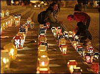 Vigilia en Bogotá para recordar a las víctimas