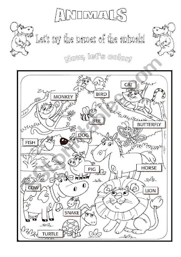 Farm Animals Worksheet Esl