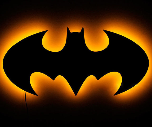 Batman Sign Light