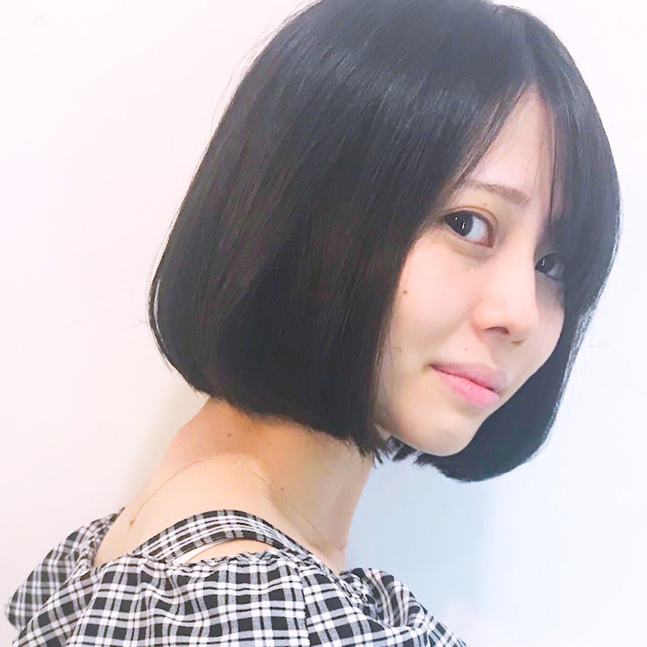 大人かわいい黒髪ショートボブ似合わせ ヘアスタイル 美容院 美容室 モリオフロムロンドン 原宿本店 大宮 池袋 成増