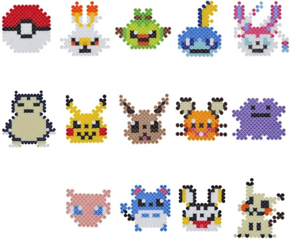ポケモンのかわいいドット絵がつくれちゃう パーラービーズ ポケットモンスター キラピカセット が発売に そうさめも