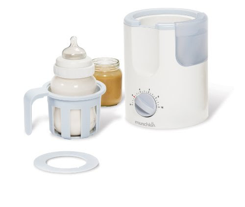 Munchkin Time Saver Bottle Warmer, White
