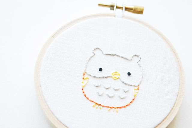 Little Owls Embroidery