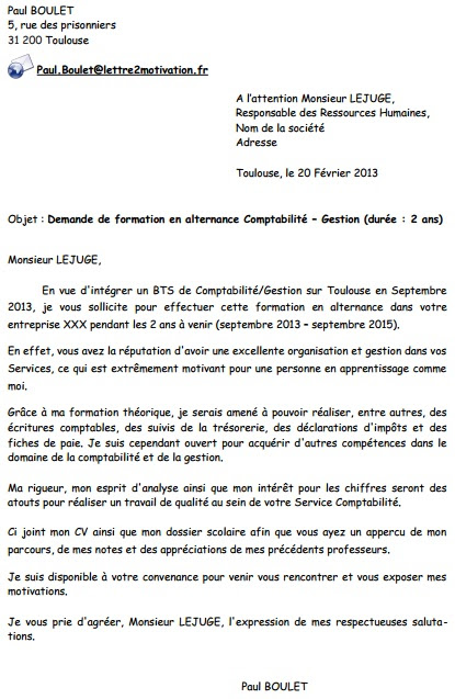 Lettre de motivation formation secrétaire médicale en ...
