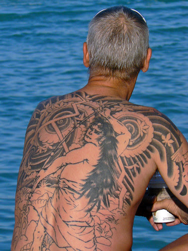 Old Man Young Tattoo. It is a mystery to me why people put a major work of 