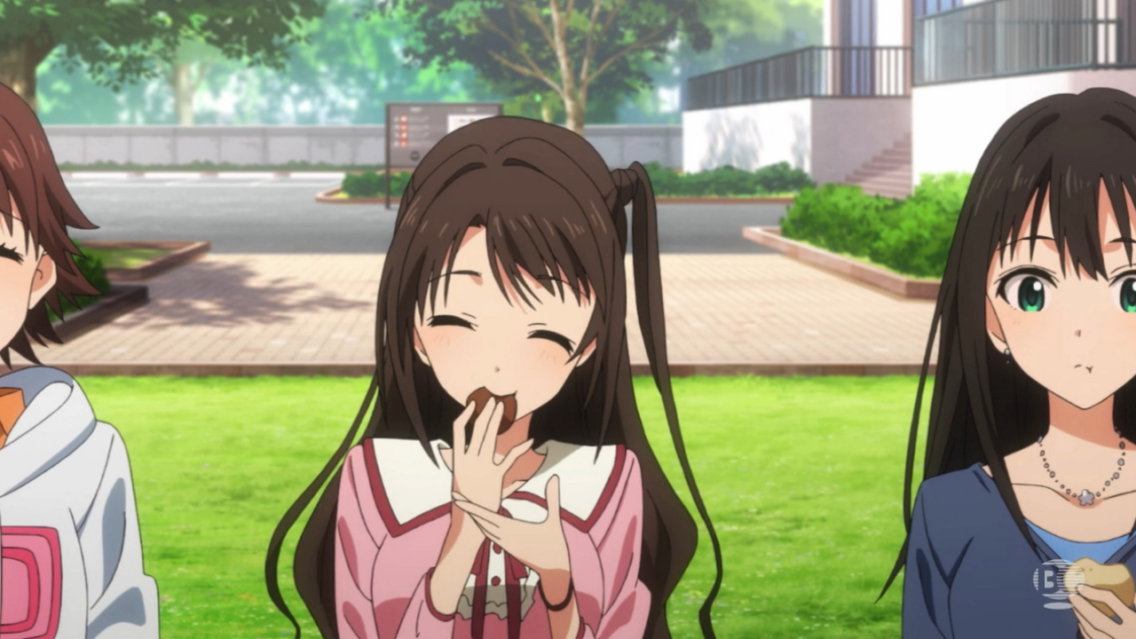 What Are Chubby Girl Made Of アニメ アイドルマスター シンデレラガールズ かな子食べてるシーンまとめ さけとばらのひび