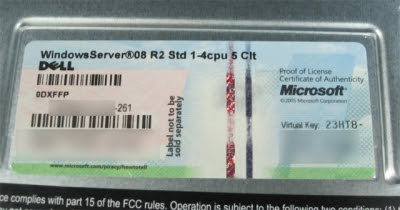Modelcar Hk Solution To Dell Oem Windows Server Requires Re Activation In Esx 4 1