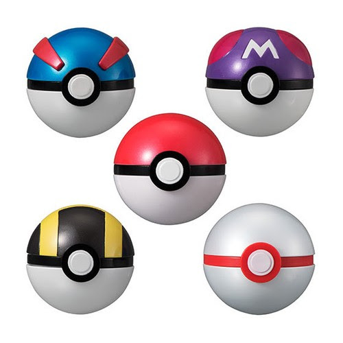 Collectibles A102 Pokemon Master Balll Yo Yo Collection ポケットモンスター マスターボール Gashapon Figure Animation Art Characters