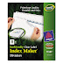 Staples 8 Tab Divider Template / Templates For Binders Dividers Tabs Avery Com