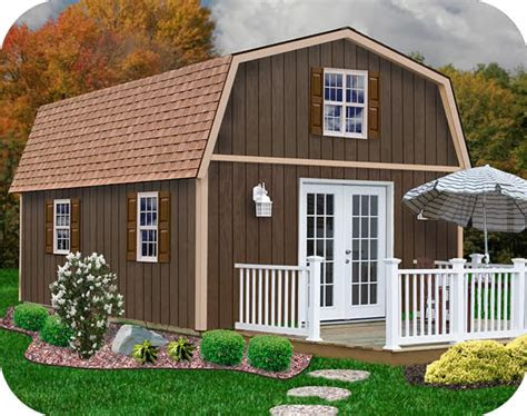 barns richmond  wood storage shed kit