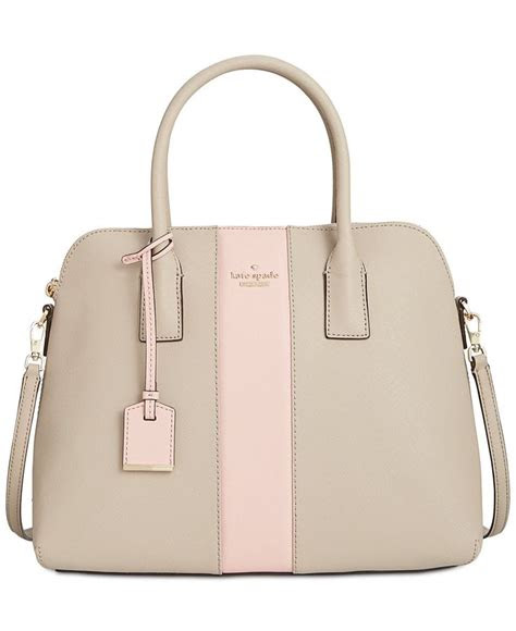 kate spade york cameron stripe racing stripe satchel
