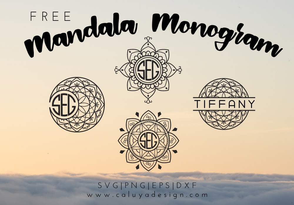 Download 2334+ Mandala Monogram Svg Free - SVG,PNG,EPS &amp; DXF File Include for Cricut, Silhouette and Other Machine