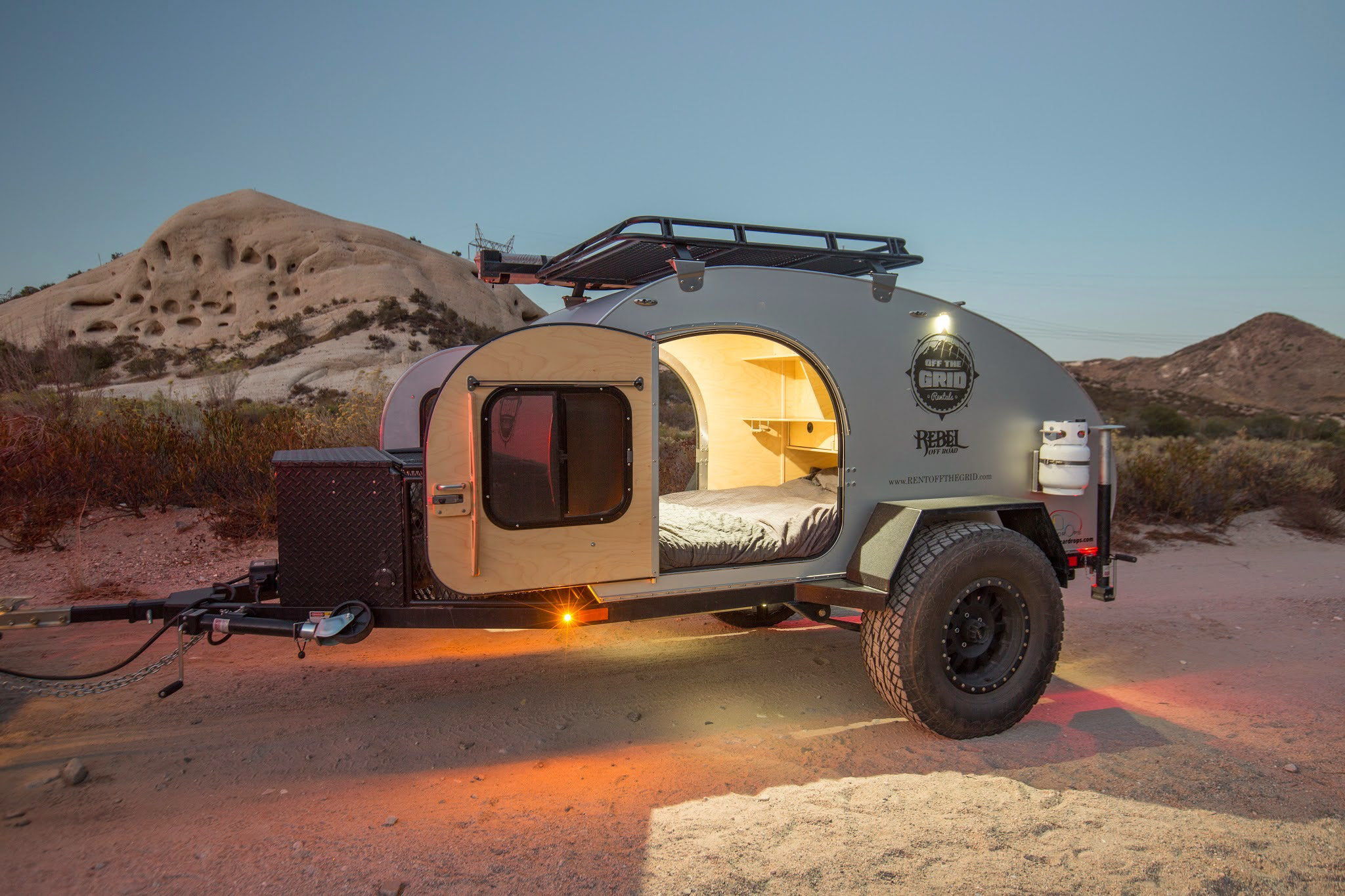 Off Road Teardrop Trailers Off The Grid Rentals