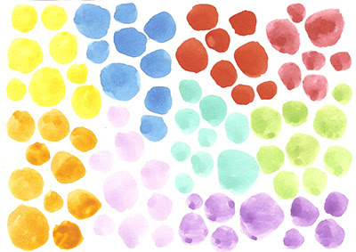 水玉 2のイラスト かわいいフリー素材が無料のイラストレイン