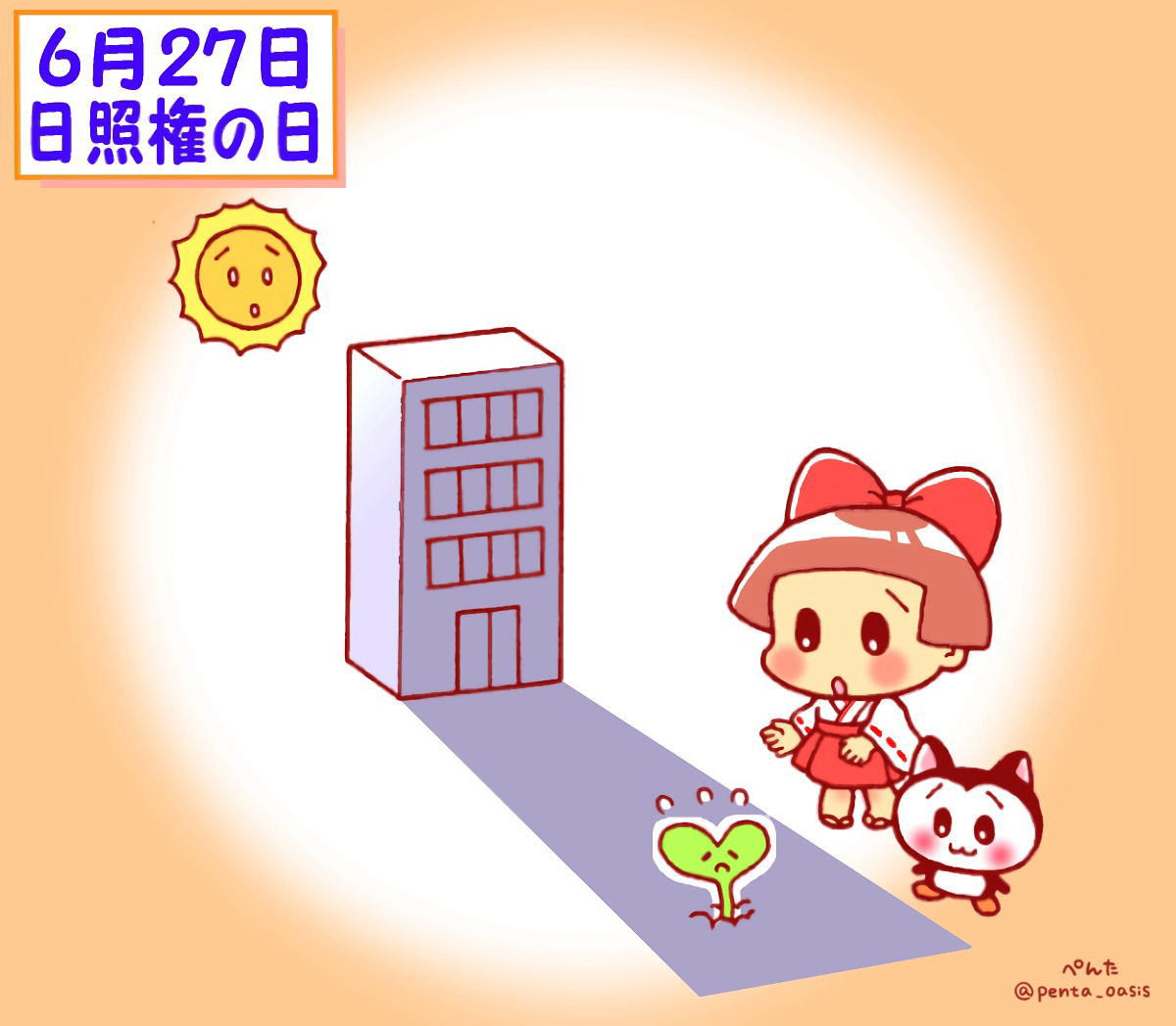 ６月２７日 日照権の日 ３６６日への旅 記念日編 今日は何の日