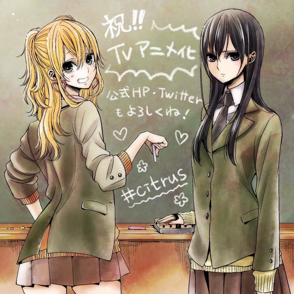原作三郎太谈 Citrus 姐妹百合 飘散的柑橘浓香