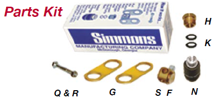 Yard Hydrant Repair Kits Simmons Manufacturing Company