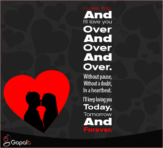 I Ll Love You Over And Over Free I Love You Ecards 123 Greetings