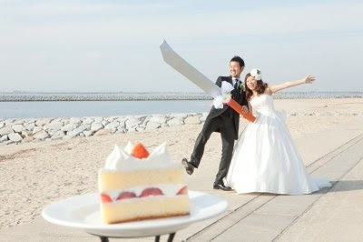 結婚式の前撮りだからこそできる 面白いポーズアイデア30選