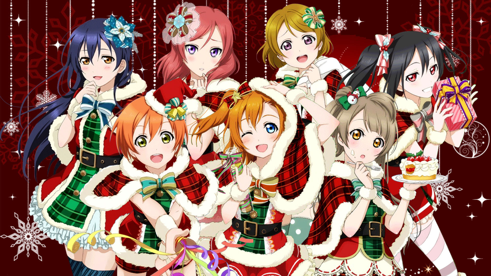 ラブライブ 壁紙 54 クリスマス Pc壁紙 19 1080 他 アニメ壁紙ネット Pc Android Iphone壁紙 画像