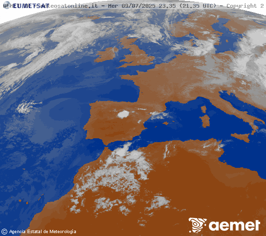 Satelite Infrarrojo Europa