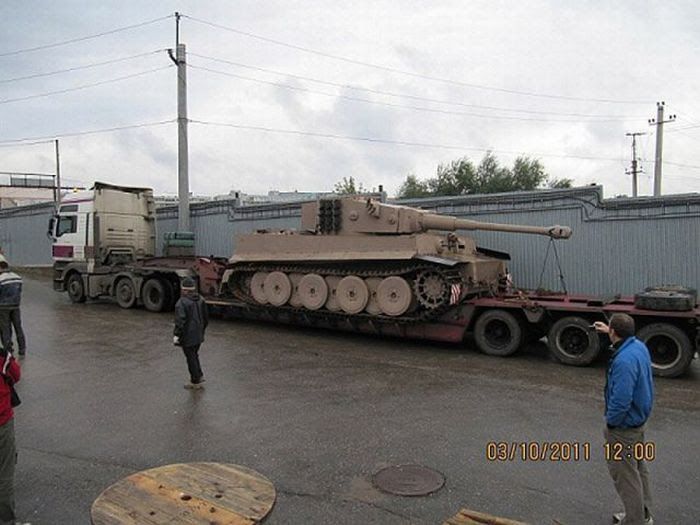 Макет танка Тигр VI масштаб 1:1 (69 фото + 1 видео)