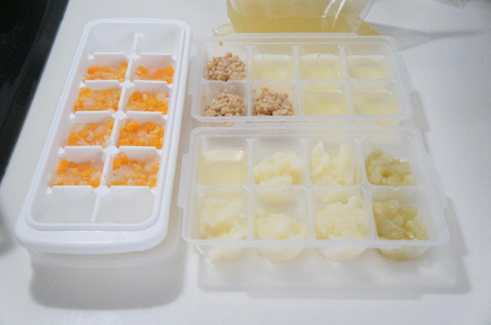 離乳食ストックのコツとは 私はこんな風に作ってます 活用しています 赤ちゃんのおだしやさん