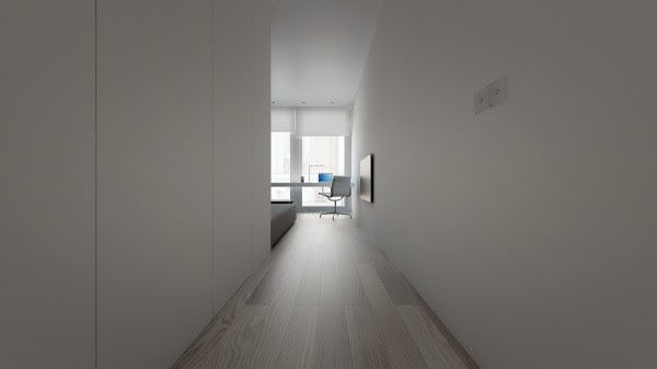 Another view of the sunny work area.