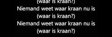 Waar Is Kraan Lyrics Download Mp4