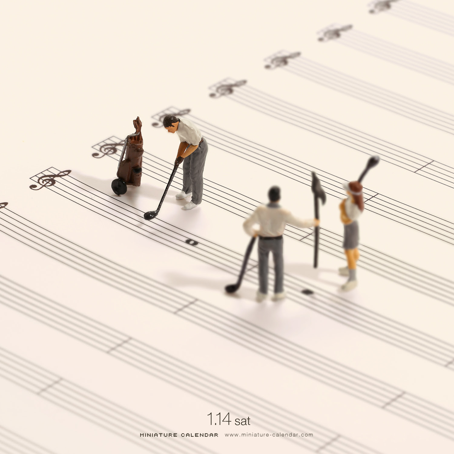 miniature calendar
