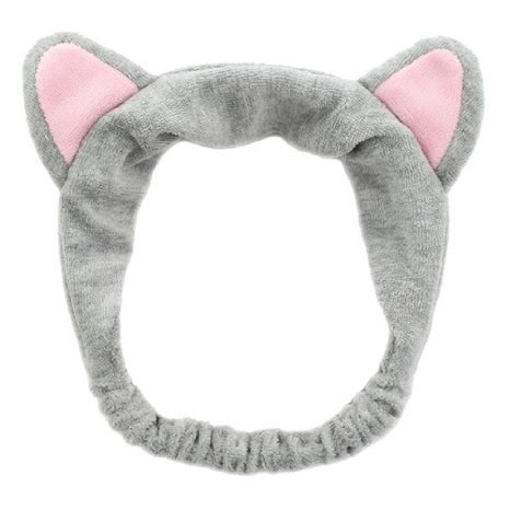 This cat-ear headband to wear when you're doing your makeup or washing your face.