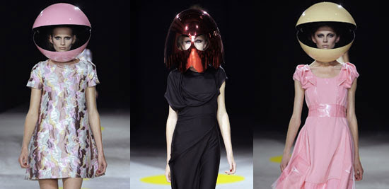 Giles Deacon Scarf. Are Giles Deacon's Pac-Women