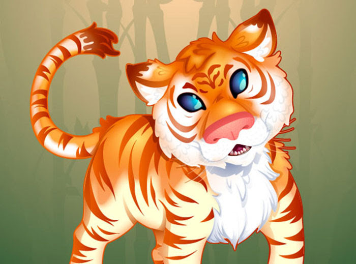 Creating an Adorable Strawberry Tiger in Adobe Illustrator