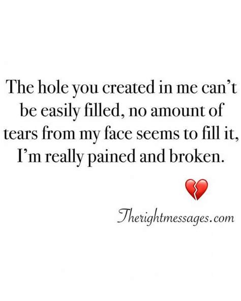 powerful broken heart quotes messages