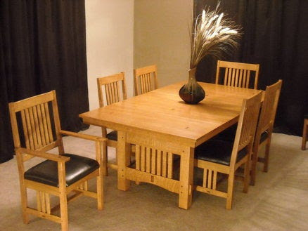 Mission Dining Table Plans PDF Woodworking