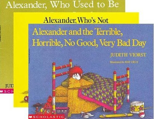 Alexander 3-Book Set: Alexander and the Terrible, Horrible, No Good, Very Bad Day; Alexander Who's N, by Judith Viorst