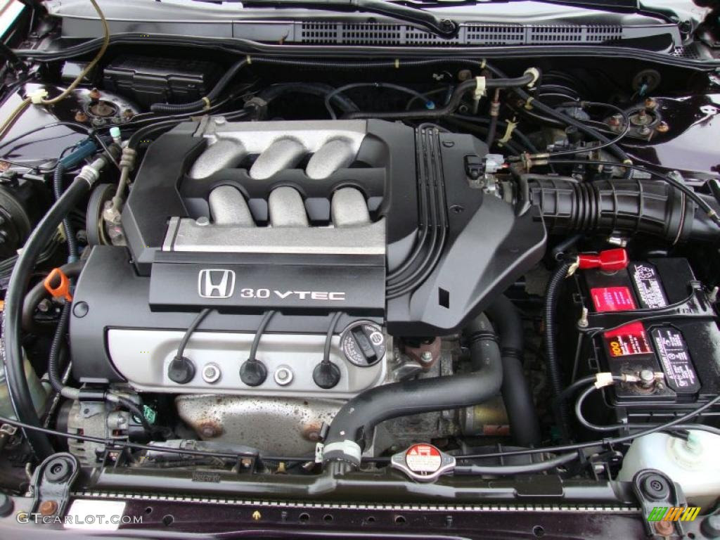 1999 Honda  Accord  EX V6  Coupe 3 0L SOHC 24V VTEC V6  Engine  