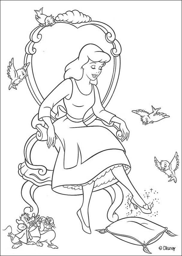 Free Cinderella And Prince Charming Coloring Pages, Download ...