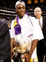 Six 3-pointers??  Good job, Kareem Rush!