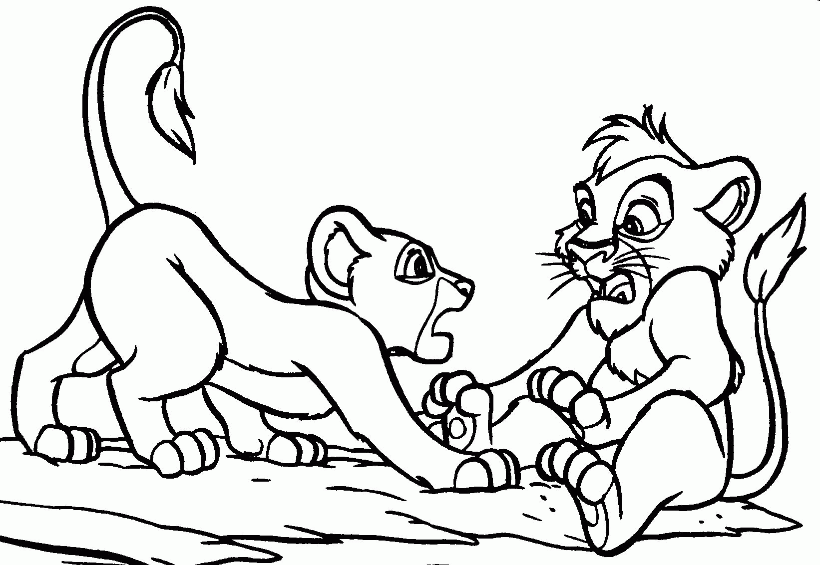 Download Lion King Zira Coloring Pages - Coloring Home