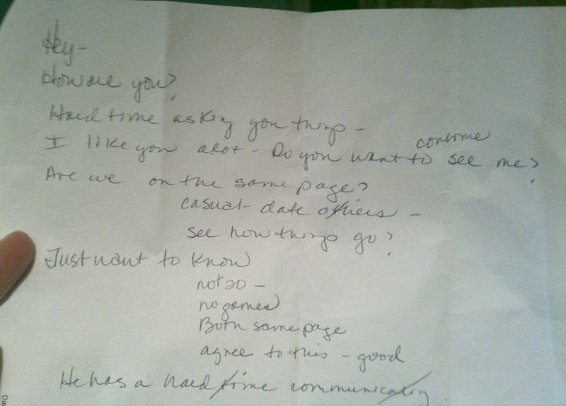 found letter